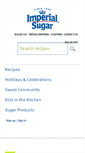 Mobile Screenshot of imperialsugar.com